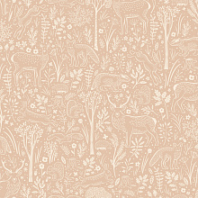 Обои с деревьями Grandeco Little Dreamers LD 3418