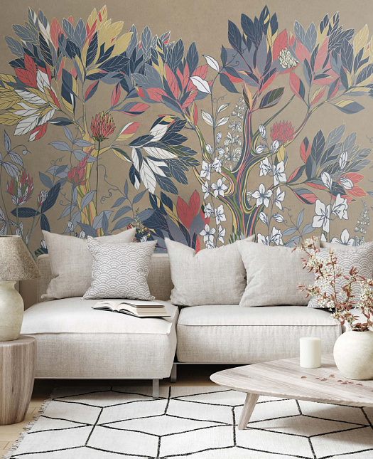 Фотообои в интерьере артикул Botanica-23: 4, BOTANICA 23, Wall street
