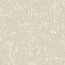 Обои с деревьями Grandeco Little Dreamers LD 3403