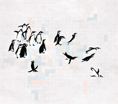 Фотообои PINGUINE 3, LOFT, Factura Фотообои PINGUINE 3, LOFT, Factura
